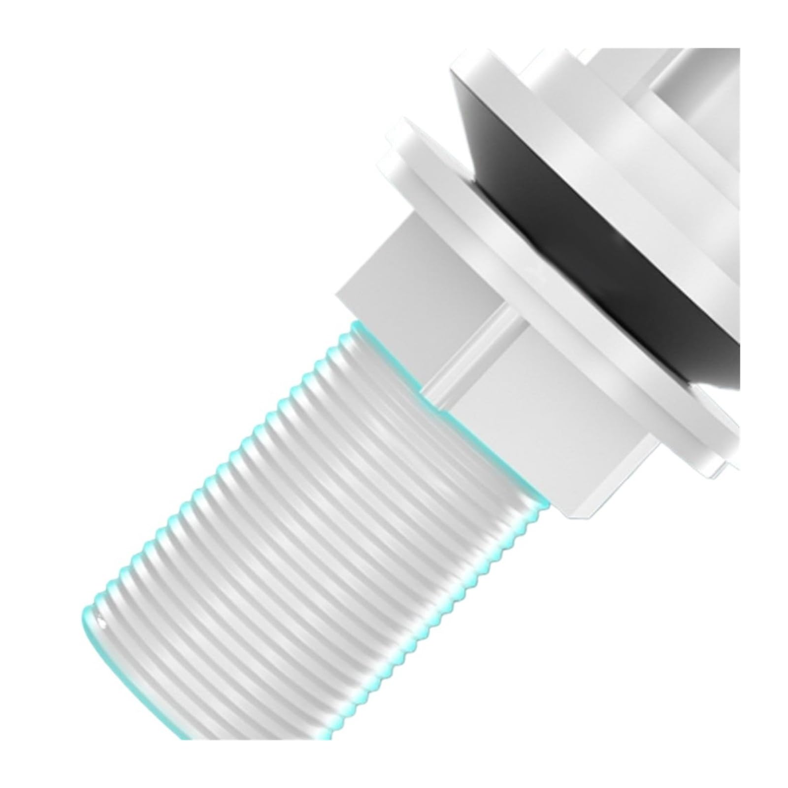 Adjustable Toilet Cistern Fill Valve Replacement Dual Flush Toilet Float Valve Bottom Siphon Silent Entry Inlet Flush Valve