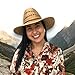 Palm hat, Outdoor hat, Sun hat, hat with Chin Strap, Big Brim hat, Hats for Men, Hats for Women, Fashion hat, Summer hat, Beach hat Natural