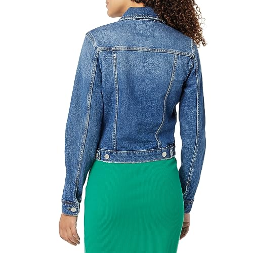 The Drop Women's Jai Cropped Denim Jacket2