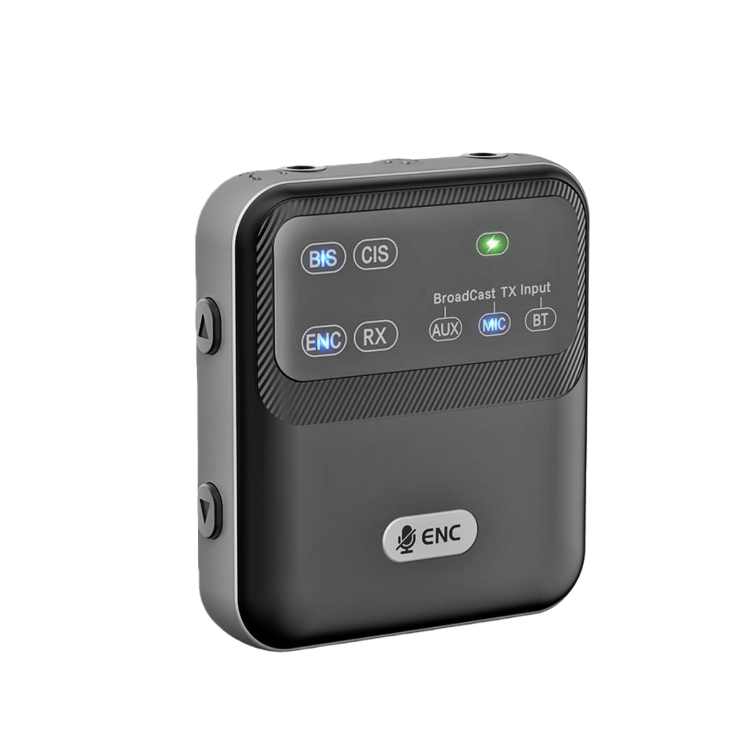 XUMIUZIY Émetteur-récepteur Bluetooth 6.0, Adaptateur Audio sans Fil 2 en 1 avec Fonction de Diffusion Bluetooth TX/RX, Sortie Auxiliaire 3,5 Mm, Entrée AUX/Micro/BT, pour Stéréo