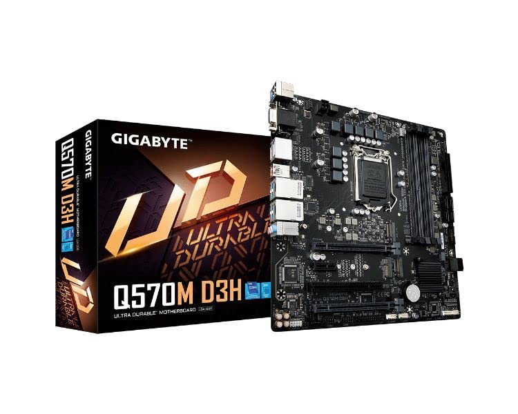 Gigabyte Q570M D3H (rev. 1.0) Motherboard