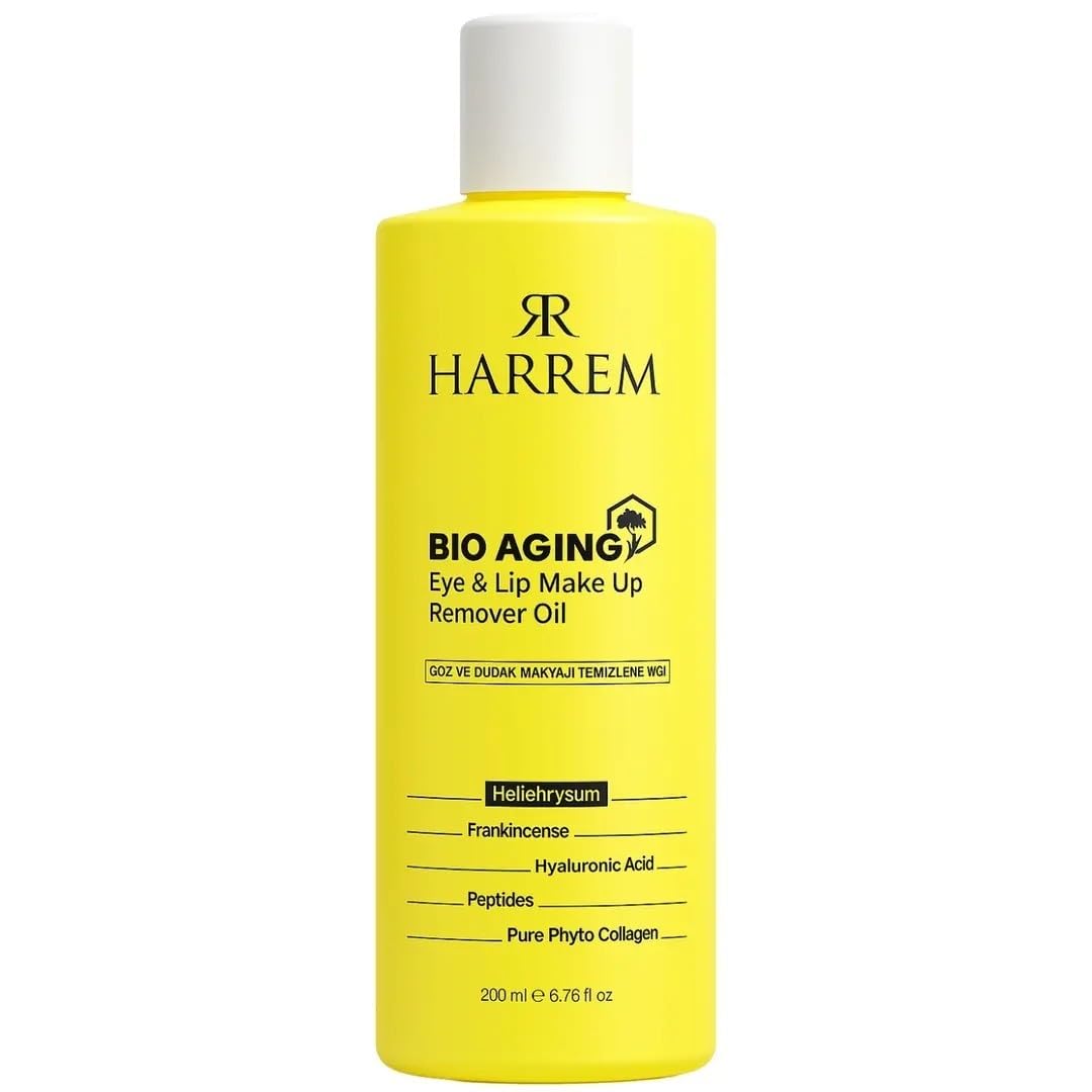 Harrem Bio Aging Kuru Ciltler için Makyaj Temizleme Yağı