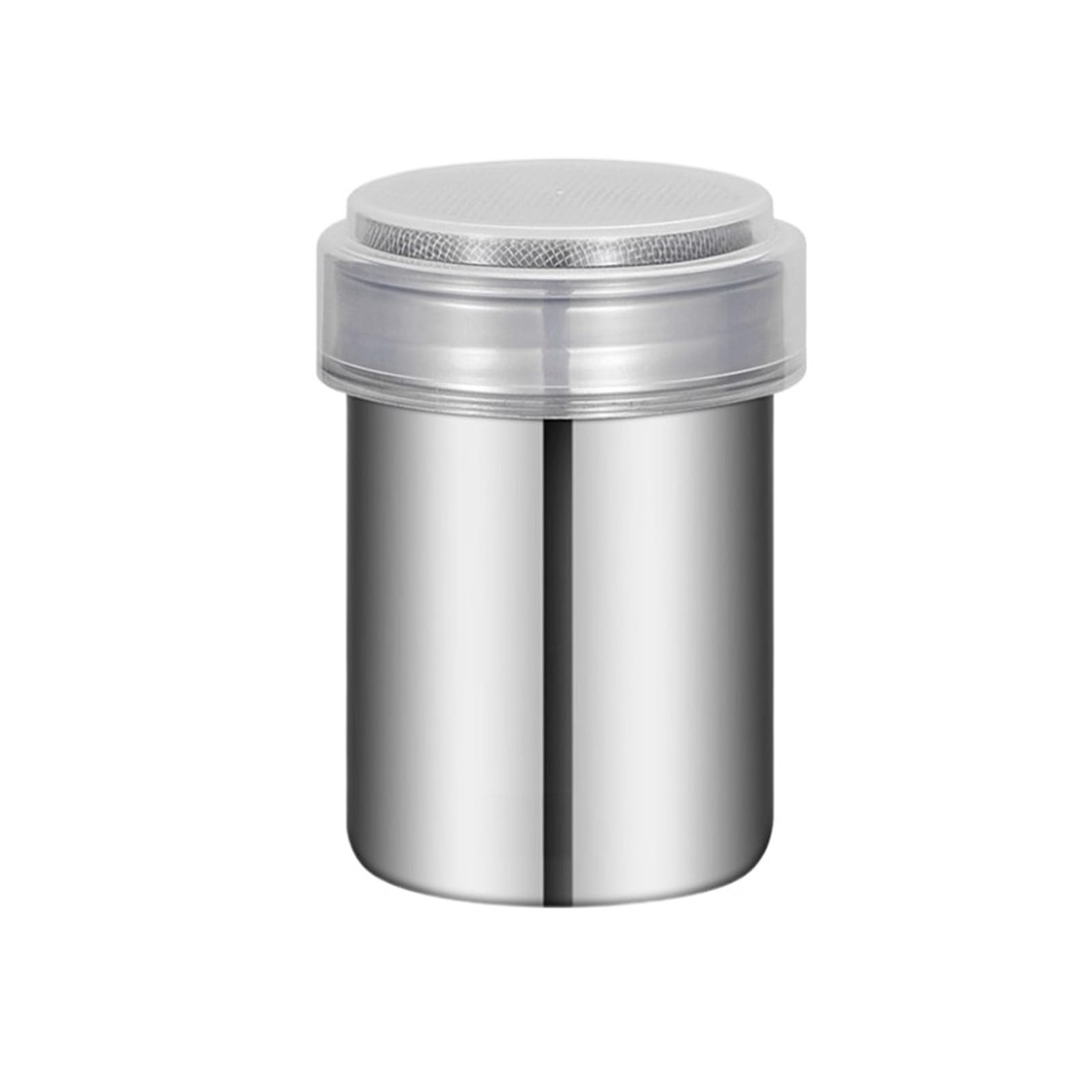 Pulverstreuer Edelstahl-Kakaomehl-Kaffeesieb, Zuckergusspulver-Verteilbehälter for Grillwerkzeuge