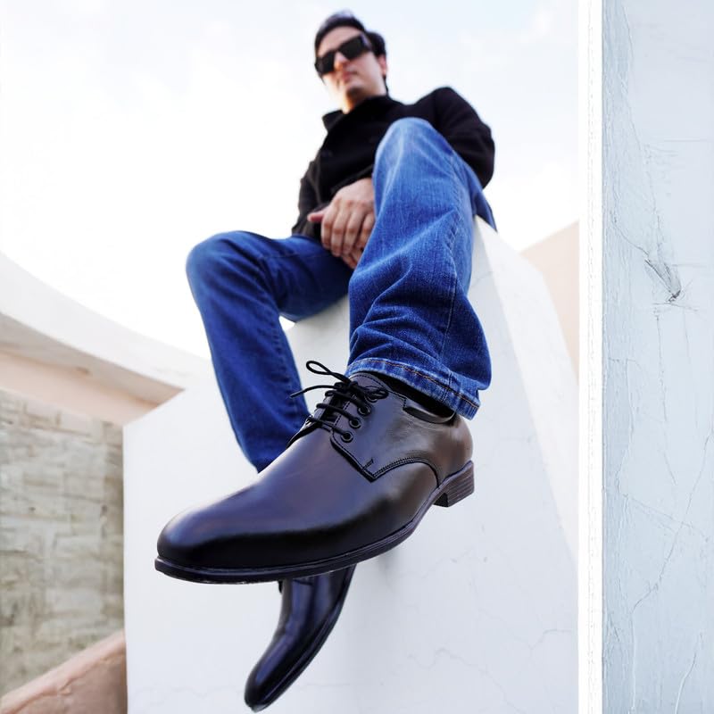 Image of Formal Shoes for Men Black | Black Formal Shoes for Man | Men Formal Shoes Black | Formal Black Shoes for Man |