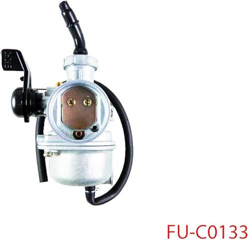 Miniatura 4 de Carburador PZ22 de 0.866 in con palanca de estrangulamiento manual para 50 cc, 110 cc, 125 cc, Pit Dirt Bike ATV Go Kart Honda Yamaha Sandrail