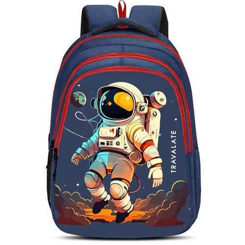 Image of TRAVALATE 25L Stylish &Trendy printed School Bag for Kid's | Backpack for Class 1 to 5 School Going Boys & Girls