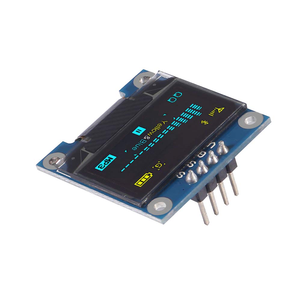Modulo Display LED LCD OLED colore blu/bianco/giallo blu 128 x64 per Raspberry Pi arduino 0.96 I2C IIC seriale