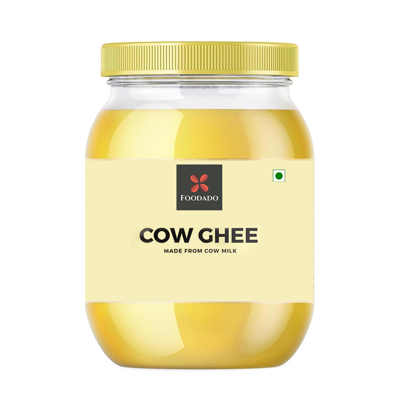 FOODADO Premium Premium Cow Ghee | Untouched By Hand | Natural, Aromatic & Healthy | Reusable PET Jar (1 Litre) (B0D2N3TT2X) Amazon Price History, Amazon Price Tracker