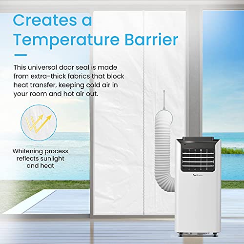 Pro Breeze Guarnizione per Porta Scorrevole, Kit