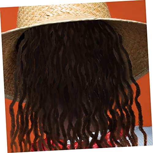 FRCOLOR 4 Pçs 18 Peruca Dreadlock Gancho De Crochê Tranças Peruca De Cabelo Crespo Peruca Tranças To