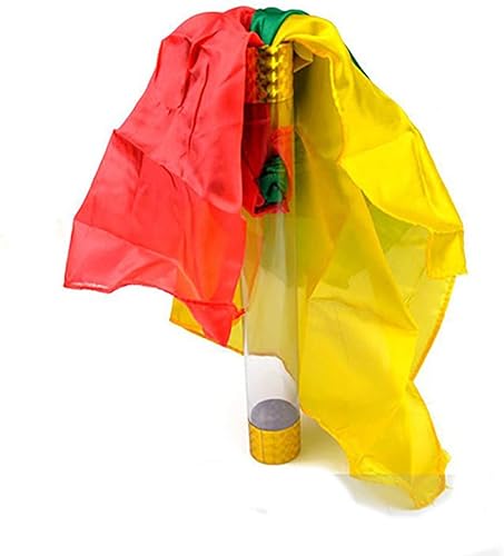 Enjoyer Tubo de cristal de seda soplado-truco de magia de cerca truco mágico escenario ilusión accesorios mago accesorios