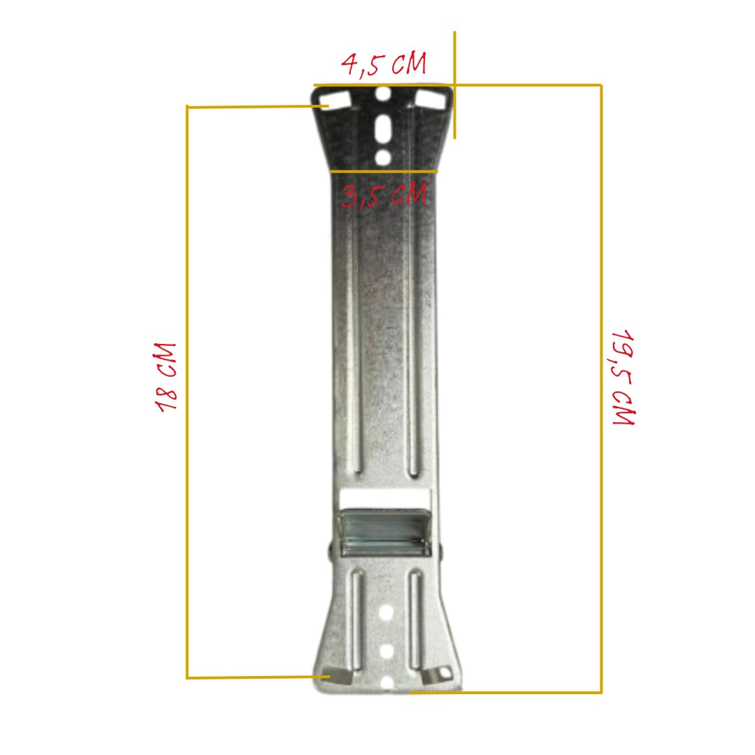 Avvolgitore da Incasso tapparelle avvolgibili, per Cinghia tapparella Massima di 6 m, Interasse fori 14,2-16,5 cm
