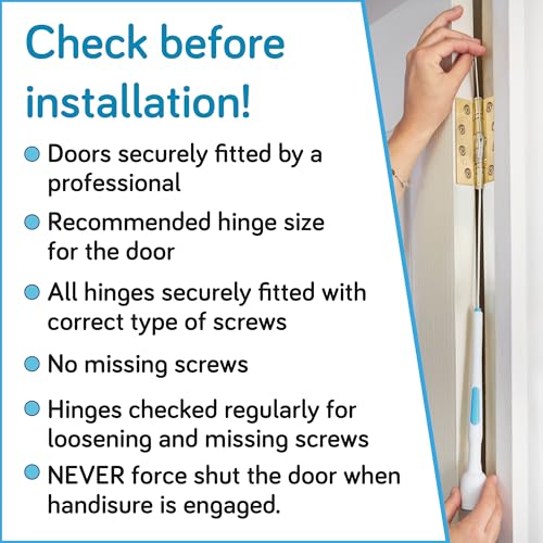 Image of Child Door Safety Door Pinch Guard. Automatic, Hinge & Lock Side Safety, Reliable, Multiple Awards & Unique, Baby Door Stopper. Easy to Install & Build to Last Finger Guard for Door