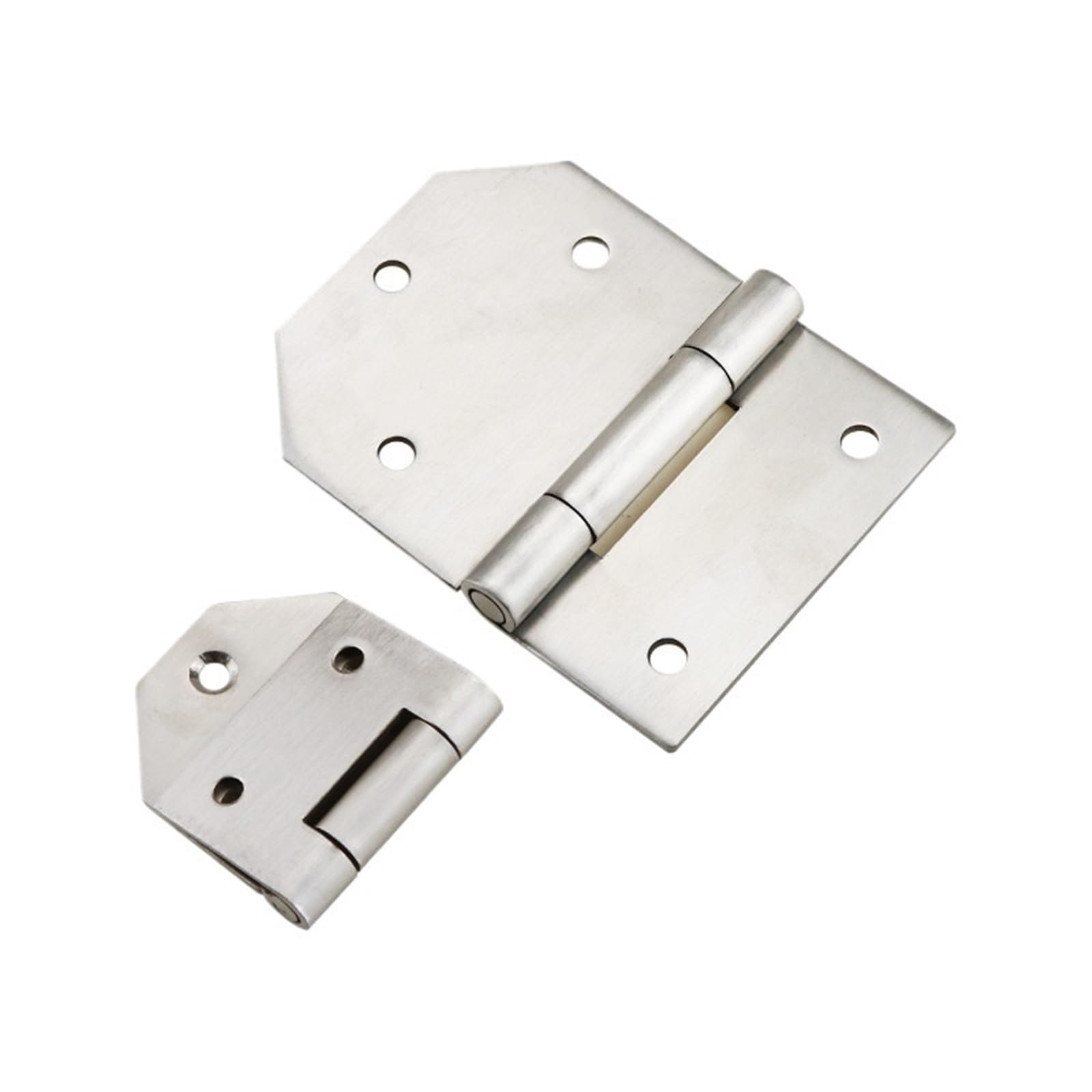 FQJYXWEWL Asymmetric Hinge Heavy-Duty Large 304 Stainless Steel Industrial Electrical Equipment 1Pcs