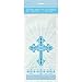Radiant Cross Blue Religious Cellophane Bags, 20ct
