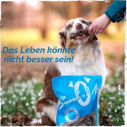 SnackOMio – Premium Hundesnack – erlesene Rindersehnen, getreidefrei, 1er Pack (1 x 1kg) – Ansicht 3