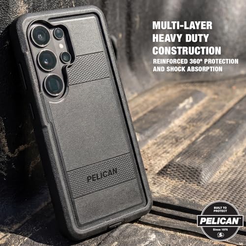 Pelican Voyager Samsung Galaxy S26 Ultra Case - Rugged Phone Case - Black - image 8