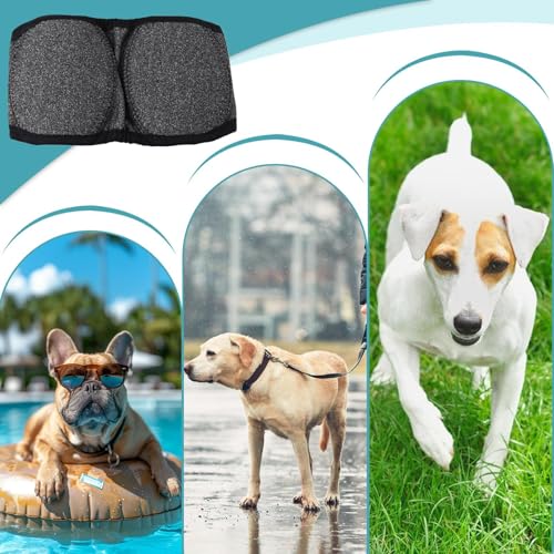 Hunde Ohrenschützer Lärm, Ohrenschutz Für Hunde Wind, Gehörschutz Hund Silvester, Umwicklung Mit Schalldämmung, Kopfhörer Für Geräuschblockierung Beruhigung Winter Baden Trocknen