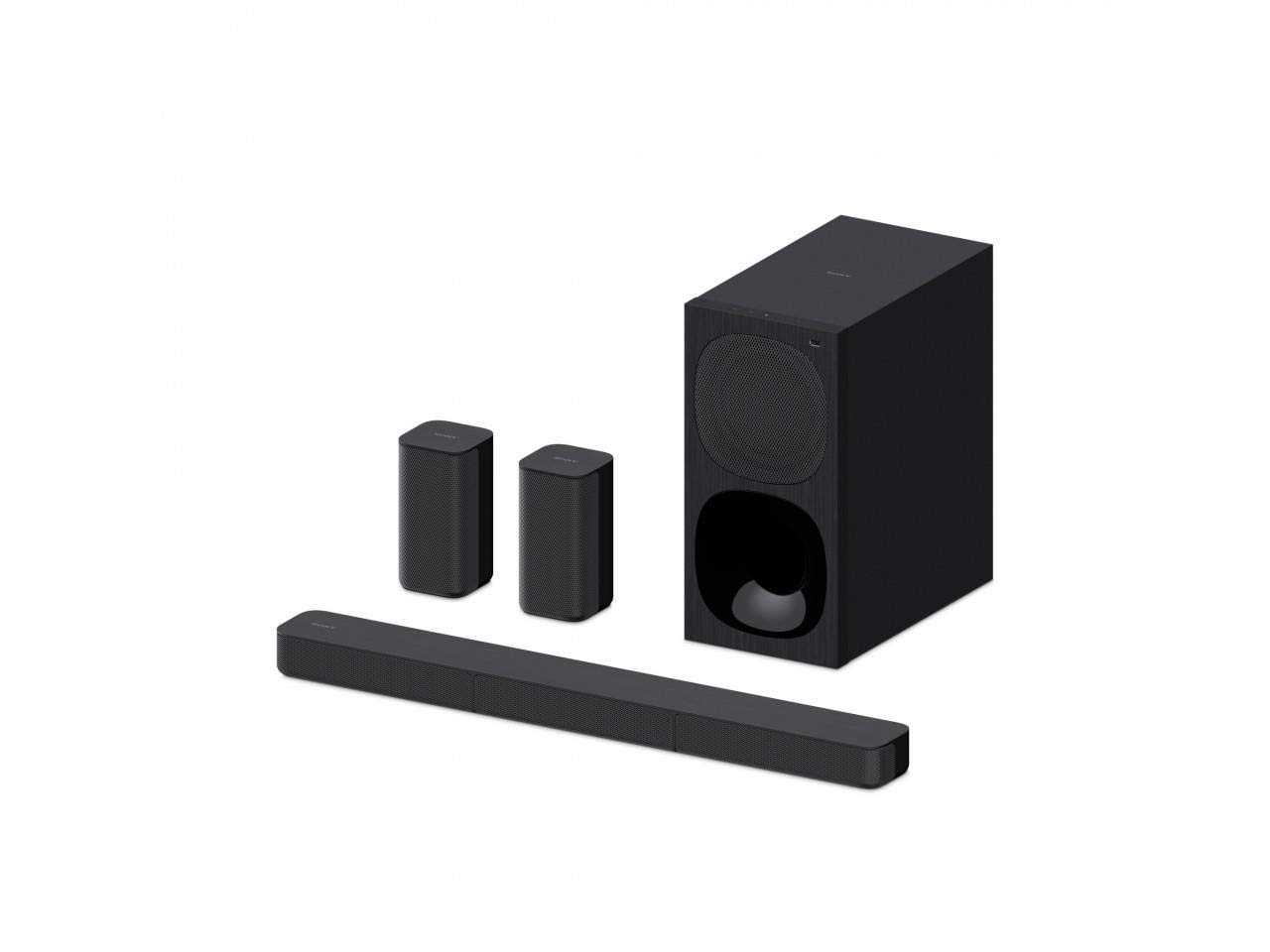 Sony HT-S20R Soundbar TV 5.1 Dolby Surround con subwoofer cablato e altoparlanti posteriori, nero