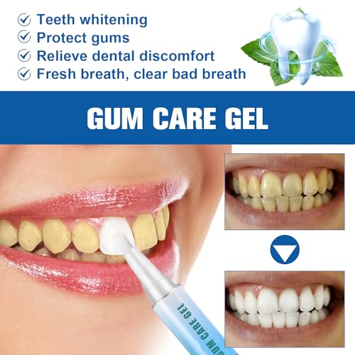 Image of Taileden Gum Therapy Gel, Taileden Gum Care Gel, Taileden Gum Therapy Gel for Recessed Gums, Gum Shield Therapy Gel, Teeth Whitening Essence Pen (3PCS)
