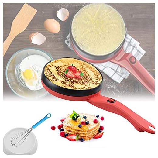 8" Electric Nonstick Crepe Maker