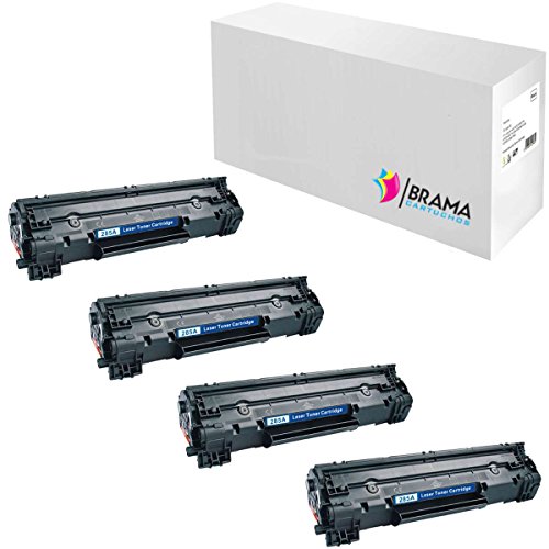 Bramacartuchos-4-x-Cartuchos-compatibles-HP-LaserJet-CE285A-M121nf-M1130-M1132-M1210-M1212-M1212nf-M1213-M1217nfw-M1217-P1100-P1102W-P1102-PRO-M1130-PRO-M1132-MFP-PRO-M1210-MFP-PRO-M1212-NF-PRO-M1213-