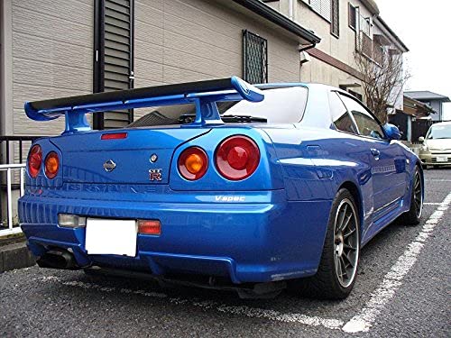 Amazon | カーボン + グラスファイバー未塗装 For 日産 Skyline R34