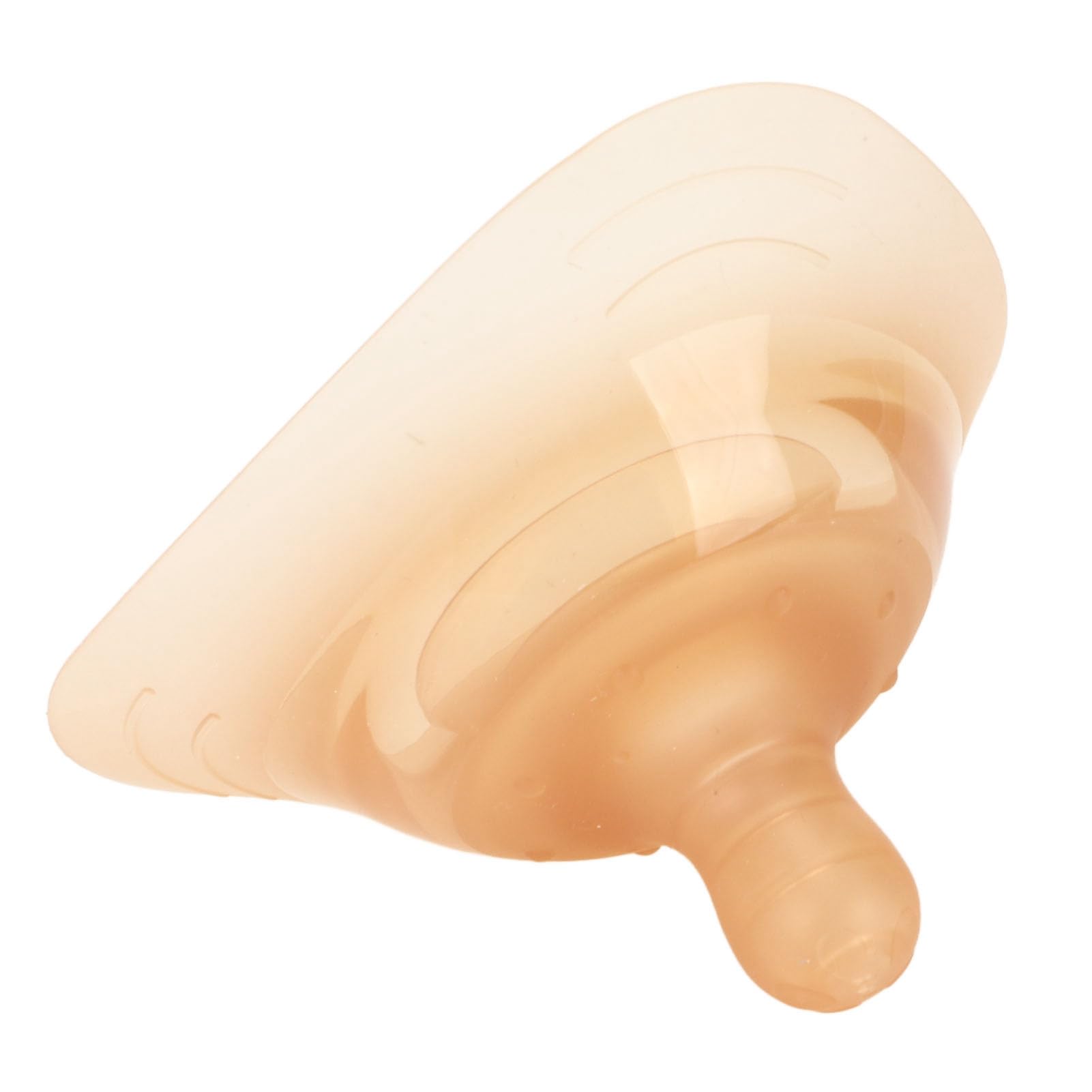Paracapezzoli in silicone, morbide coperture per l'allattamento adatte alle mamme con capezzoli piatti o introflessi, custodia portatile per un facile trasporto.