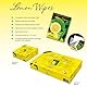 Lemon Wipes, hergestellt aus Vliesstoff, weiche mikroperforierte Oberfläche, reißt nicht und hinterlässt keine Rückstände, 100 Stück