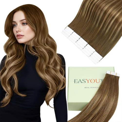 Extension Cheveux Naturel Adhesif invisible et repositionnable pour volume immédiat