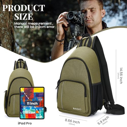 Ficha técnica BAIGIO Mochila de Cámara Multifuncional Bolsa Cruzada para Cámara Bolsa para Cámara Réflex Mochila Impermeable para Cámara Bolsa para Objetivos Canon Sony Nikon SLR DSLR - Fernando Cortés