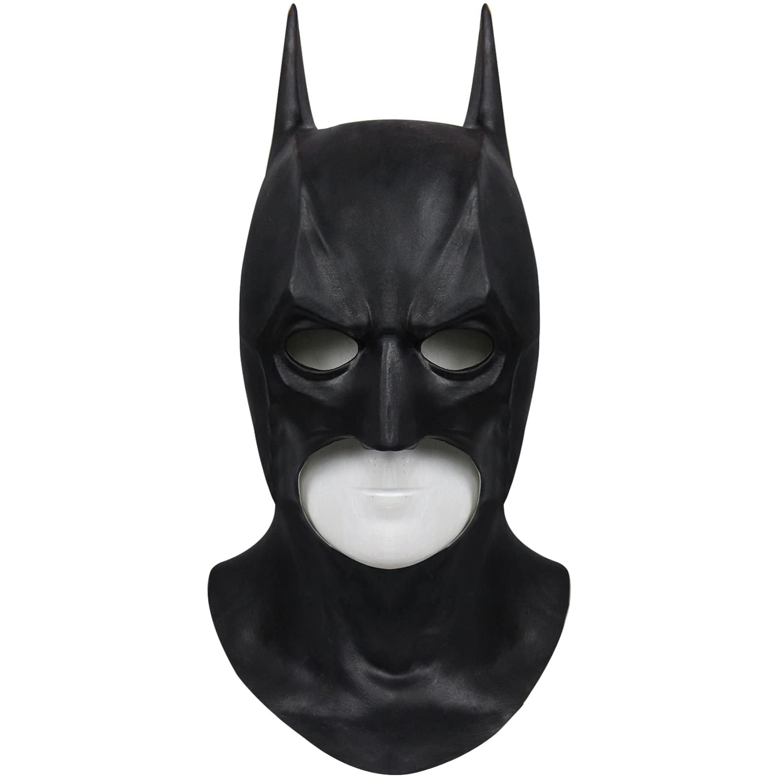 Applysu Bat Mask Men Super Hero Full Head Mask Halloween Masquerade Knight Movie Cosplay Costume Headgear Props for Adult