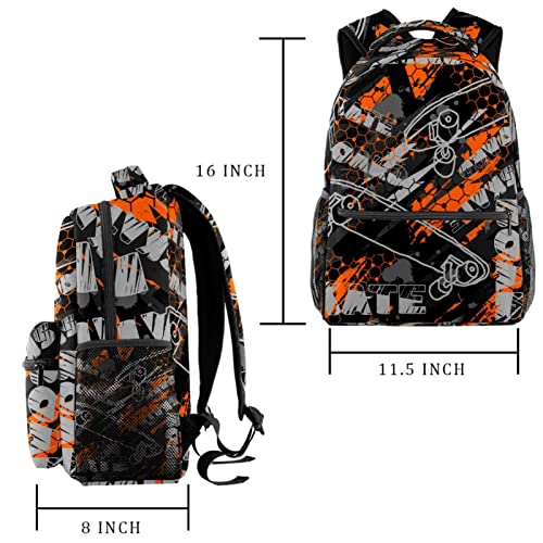 Sac à dos de voyage mixte avec imprimé graphique pour s'évader avec style - 2