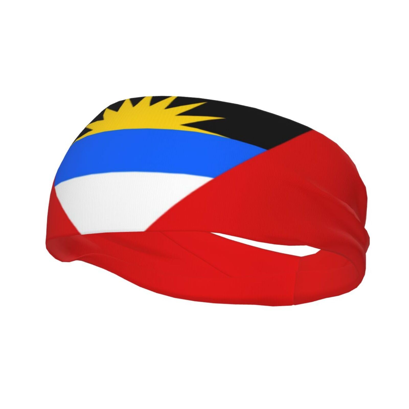 Cute Flag Headbands Women Men Flag Sweatband Sports Headband for Running, Cycling, Yoga Gym, Working Out
