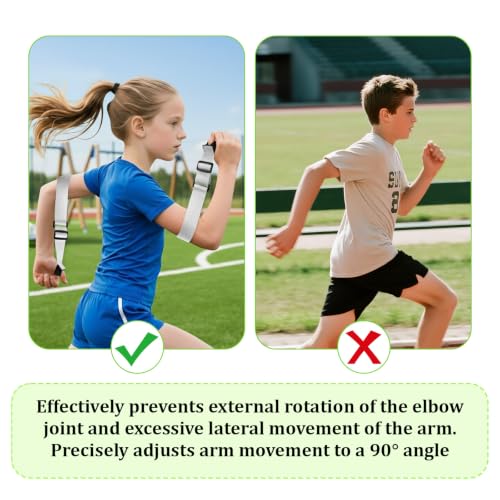 GZCNYLYS Track Training, Adjustable 90° Running Arm Swing Trainer for Youth - image 5