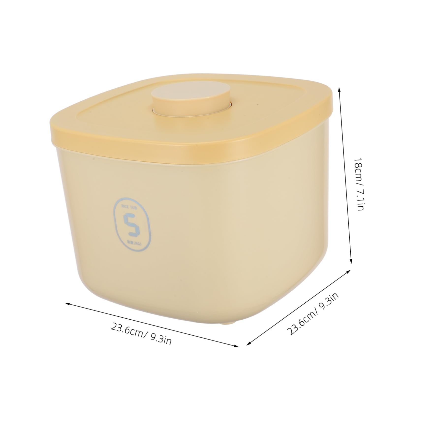 SUPVOX Pet Treat Container Airtight Kitten Food Organizer Dog Food Storage Bin