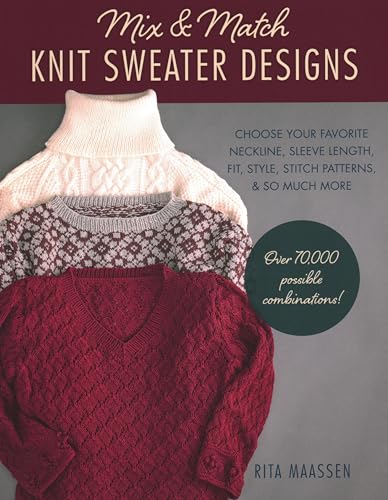 Mix and Match Knit Sweater Designs: Choose your favorite neckline,