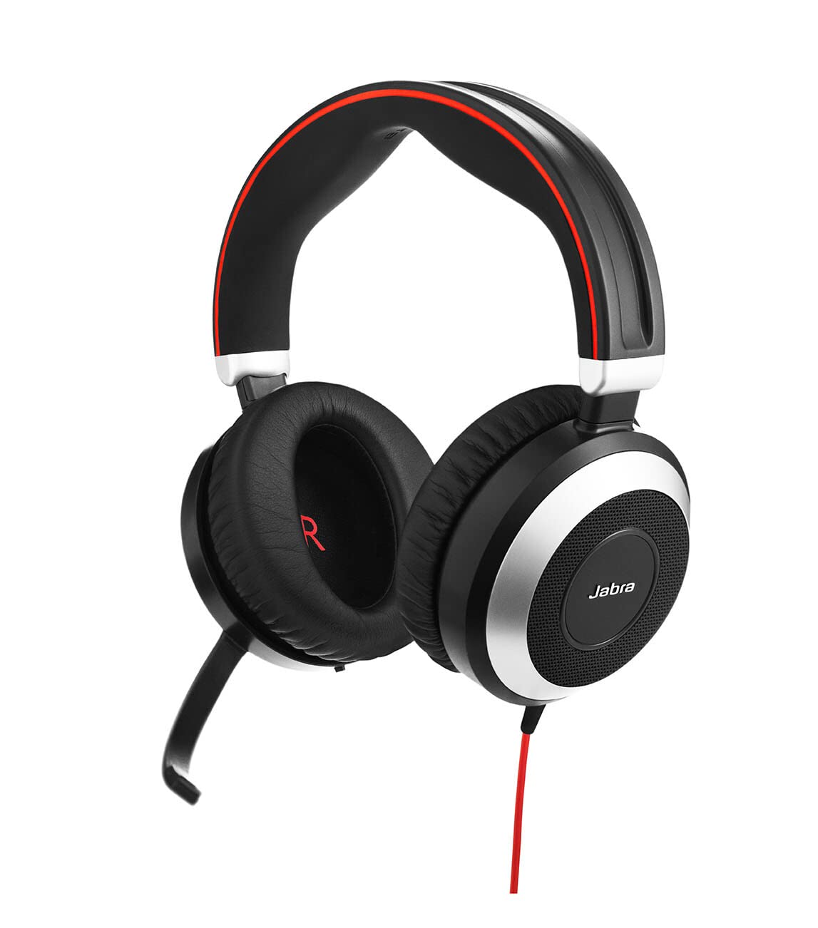 Amazon.com: Jabra Evolve 80 MS Wired Stereo Over-Ear Headphones