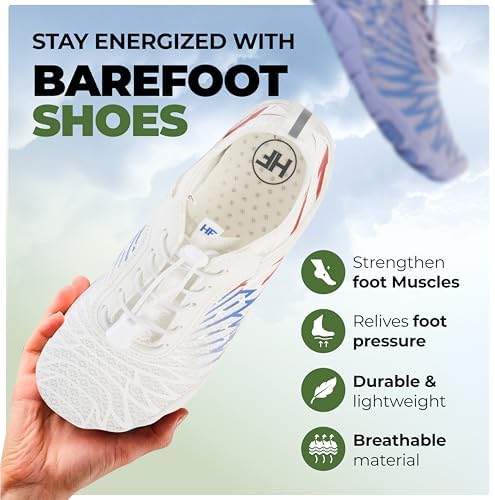 Image of Hike Footwear HF Signature Healthy & Non-Slip Breathable Barefoot Shoesfor Women Men, Wide Toe Flexible, Lightweight Daily Wear Walking Shoes Unisex