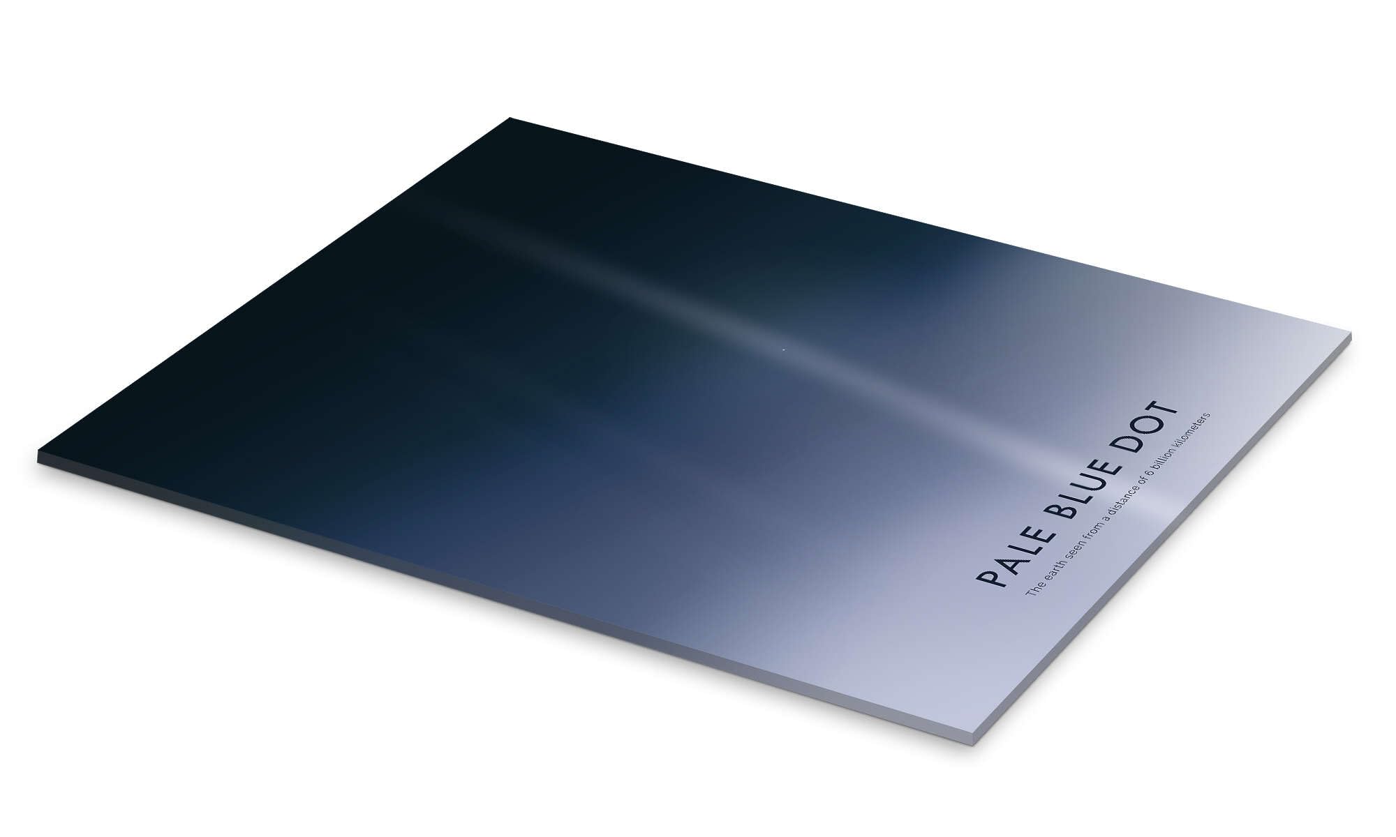 Posterlounge Pale Blue Dot Acrylglasbild | 70 x 90 cm von NASA Blau Wandbilder Wanddeko