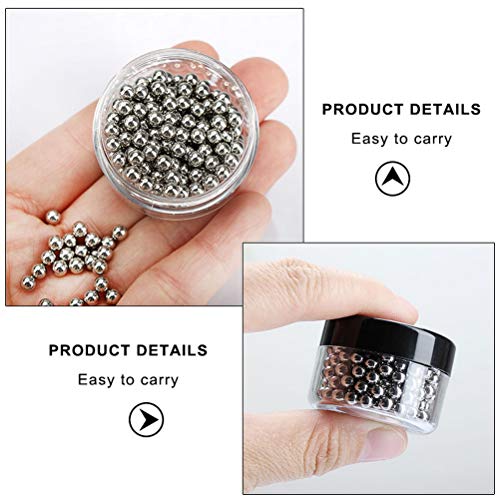 nuoshen 800 stuks roestvrijstalen parels voor glas, reiniging van parels, zeer eenvoudige reiniging van de stalen kogels… - Afbeelding 4