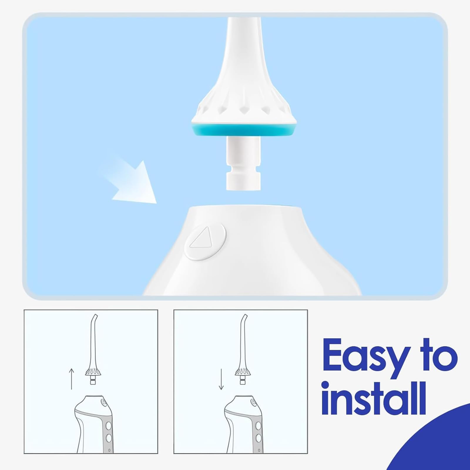 Ugelli di Ricambio per Sciaccatori Dentali,Classico Irrigatori Orali Accessori,Accessori Dentario Acqua Idropulsore Ugello Compatibili per Maggior Parte Modelli