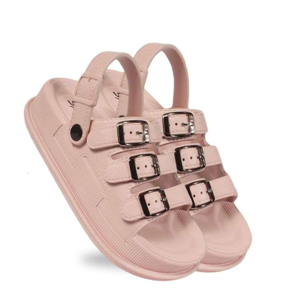Sole Double Buckle Slides Trendy, Lightweight, and Comfortable Slip-on-image-22