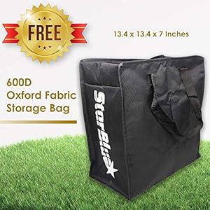 Stuffa a razzo da campeggio StarBlue con borsa per il trasporto GRATUITA - Fornello portatile con camera di combustione per cucinare all’aperto, campeggio, picnic, barbecue, caccia e pesca - immagine 4