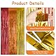 OFFCUP Lametta Vorhang, 2pcs Metallische Glitzervorhang Fringe, Tinsel Folie Vorhang Lametta Vorhänge Glitzer Vorhang Folie Hintergrund Folien Fransen Vorhänge für Geburtstag Party