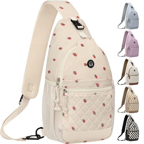 Image of Vankor Small Crossbody Purses Bags for Women Men Travel, Chest Sling Bag Women Casual Cross Body Bag for Woman Sling Backpack