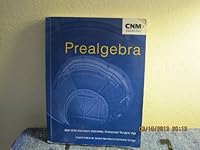 Prealgebra (Pearson Custom Edition for Central New Mexico Community College [CNM]) with CD 0536092559 Book Cover