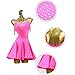 ONUYGCFH Fringe Latin Dance Competition Dresses Women's Professional Tango Dancing Outfit Performance Costume for Samba,Pink,L