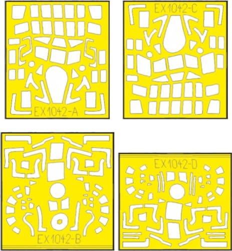 Masque EDUARD EX1042 pour réussir la peinture du B-24J Hobby Boss