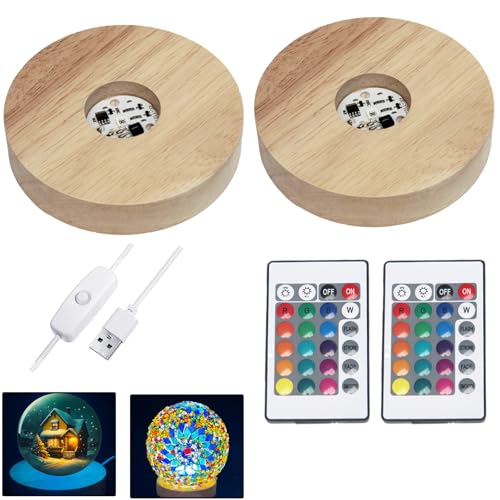 Centros de mesa USB con luces de colores para bodas y decoración led 2